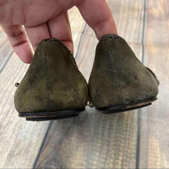 ELIZABETH AND JAMES E-Stint Gray Suede Gladiator Sandals - Picture 5 of 13